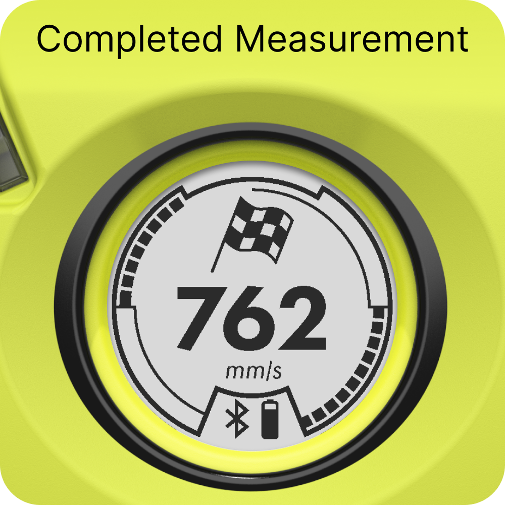 Values can be saved to computer for graphing, analysis or future processing.