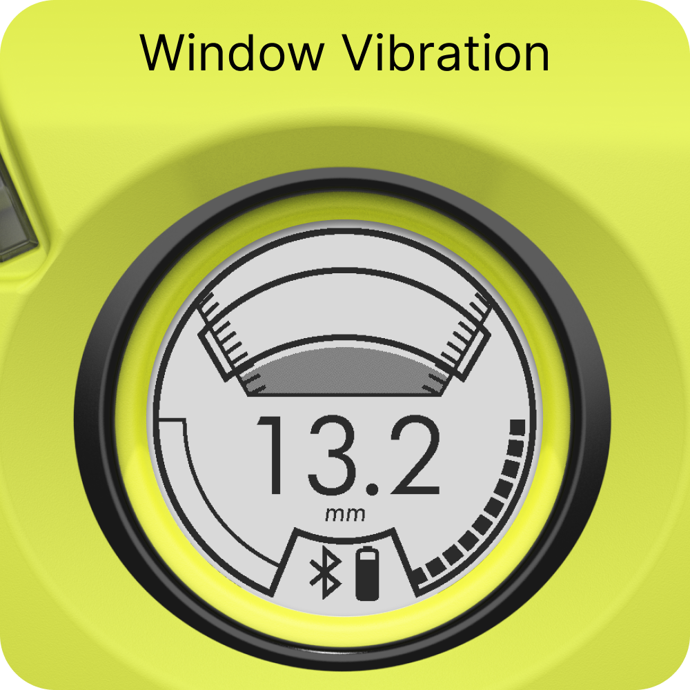 Values can be saved to computer for graphing, analysis or future processing.